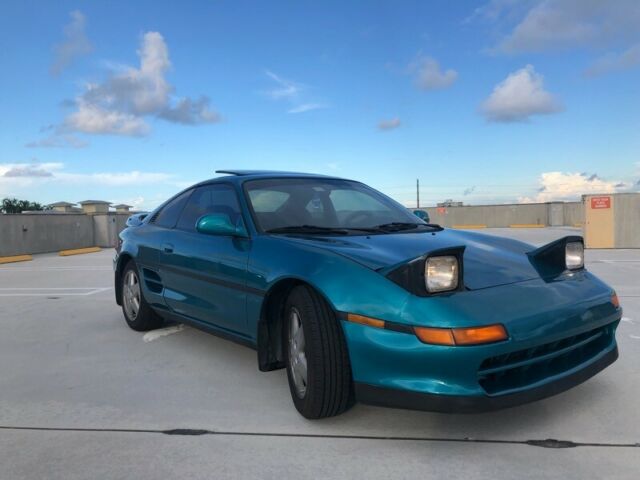 1993 toyota mr2 coupe 132000 miles teal 2.2 4 cylinder 4 speed automatic
