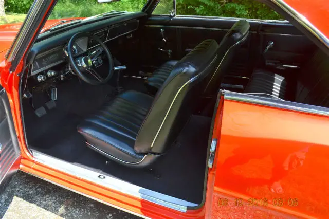 1967 nova 396 4spd disc super solid straight beautiful orange very very nice car
