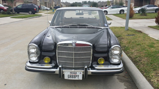 1969 mercedes-benz: 280se 57,485 original miles with an iacp certified appraisal