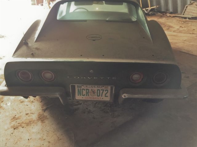1972 chevrolet corvette coupe 350 v8 4 speed manual â€“ project car