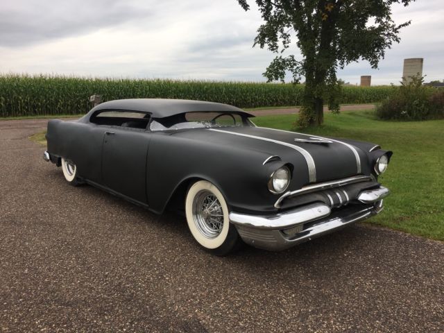 1955 pontiac chieftain chopped hot rat rod no reserve