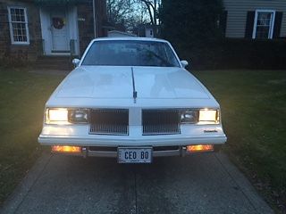 1981 oldsmobile cutlass supreme (show car)