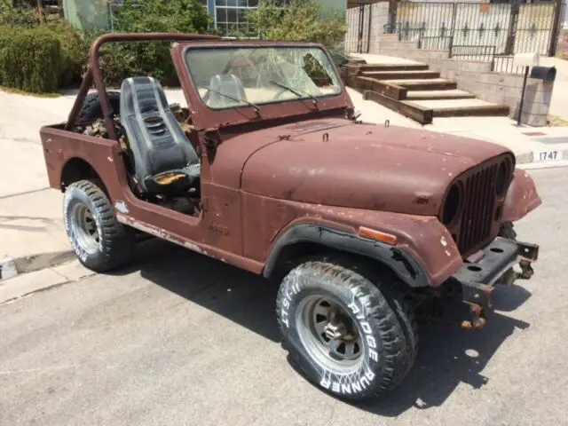 rare nevada barn find 1980 jeep cj7 laredo all original 258 six cylinder 4 speed