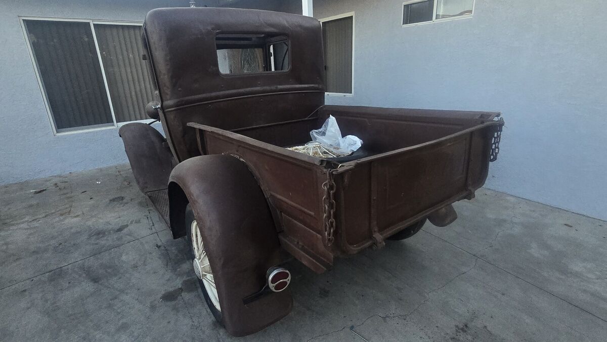 1931 ford model a truck pickup brown