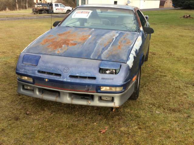 1989 dodge shelby daytona turbocharged 4 cylinder engine with 5 speed tranny