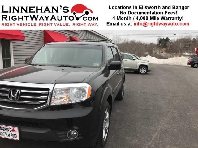 2012 honda pilot ex-l w/navi 4x4 ex-l 4dr suv w/navi for sale in bangor, maine