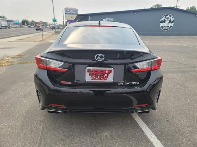 2016 lexus rc 350 base