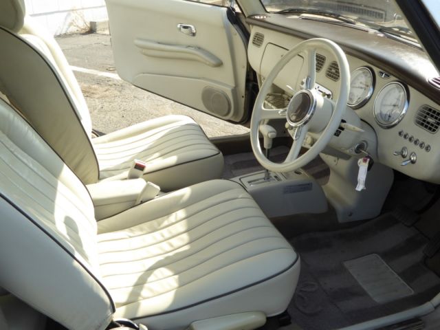 1991 nissan figaro rhd jdm turbo fixed profile slide-back open roof