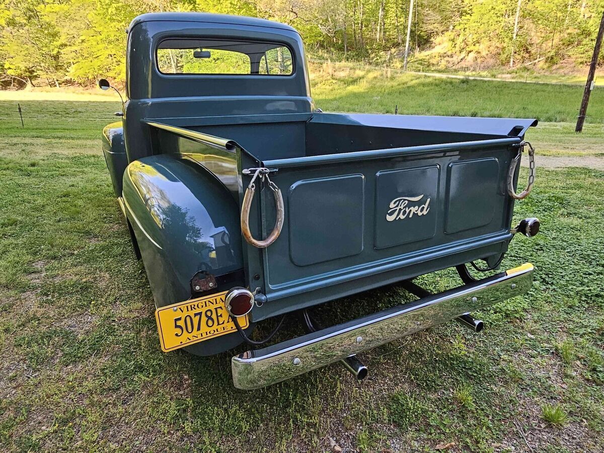 1951 ford f100 pickup green