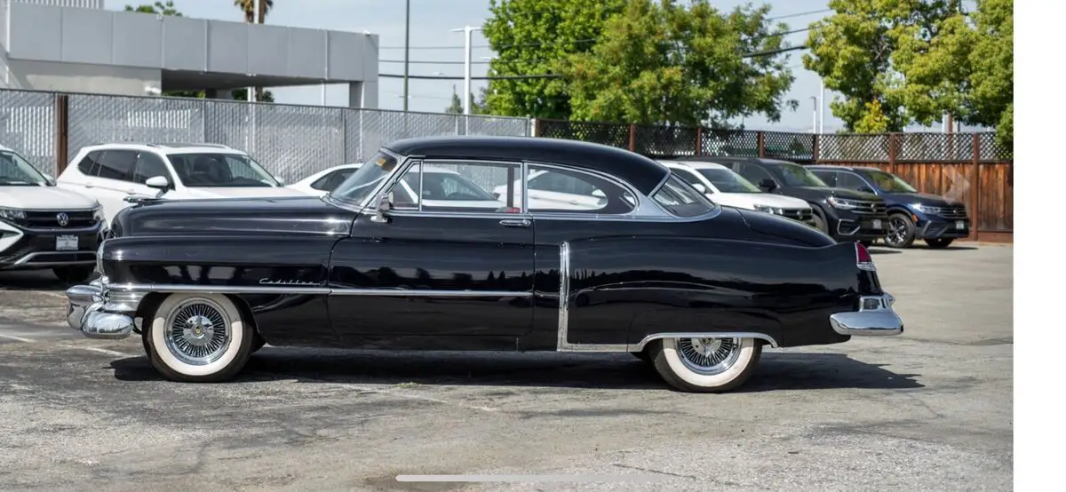 1950 cadillac 61 coupe black rwd automatic custom
