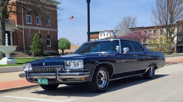 1973 buick electra sedan blue rwd automatic