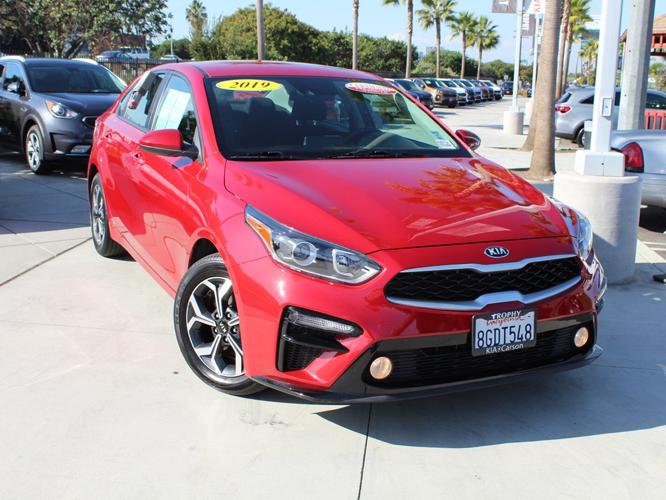 certified 2019 kia forte lxs carson, ca 90745 for sale in carson, california