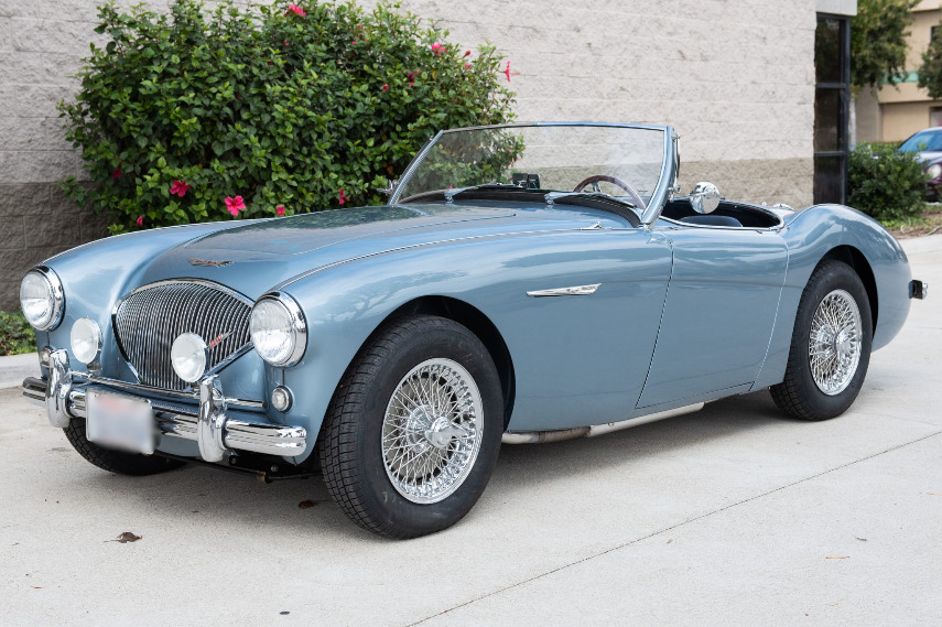 1956 austin-healey 100 bn2 roadster 5-speed