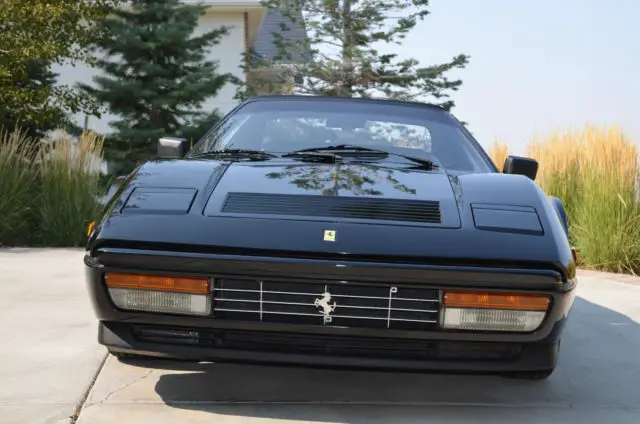 1987 ferrari 328 gts - black on black - only 31k miles - recently serviced