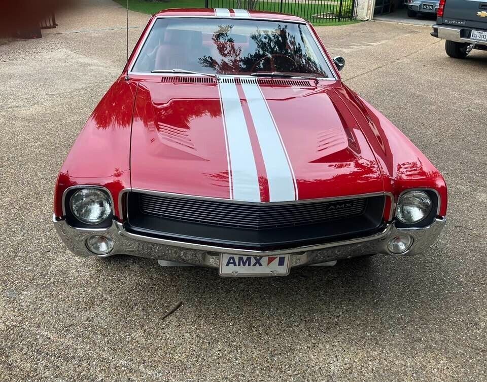 restored 1968 amc amx go pack 390 v8 4-speed 68 69 70