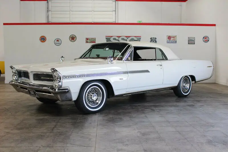 1963 pontiac bonneville 50825 miles cameo ivory convertible