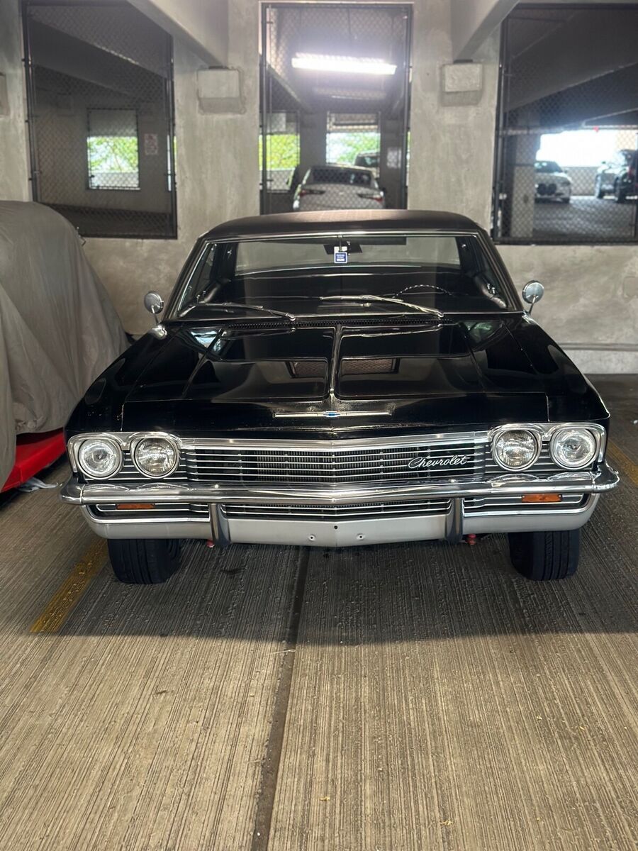 1965 chevrolet caprice sedan black rwd automatic