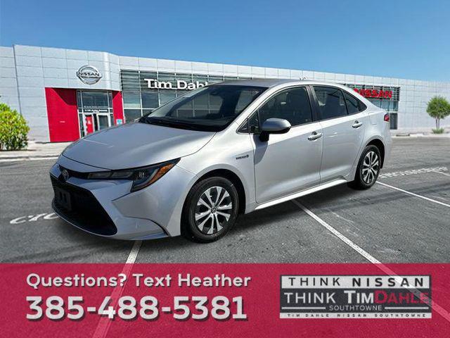 2020 toyota corolla hybrid le