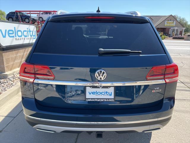 2018 volkswagen atlas 3.6l sel premium