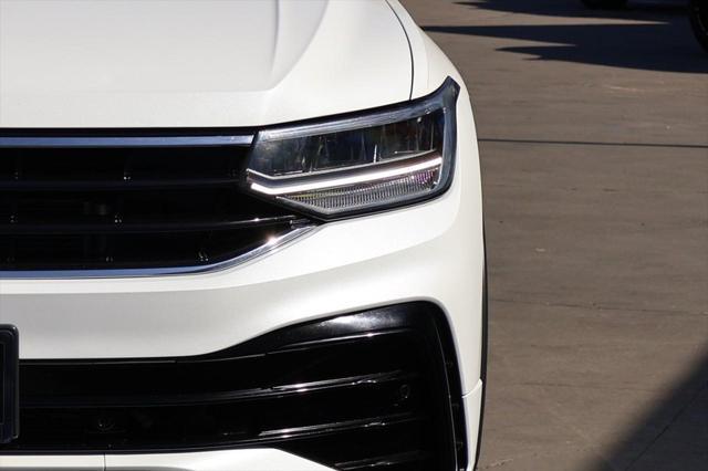 2022 volkswagen tiguan 2.0t se r-line black
