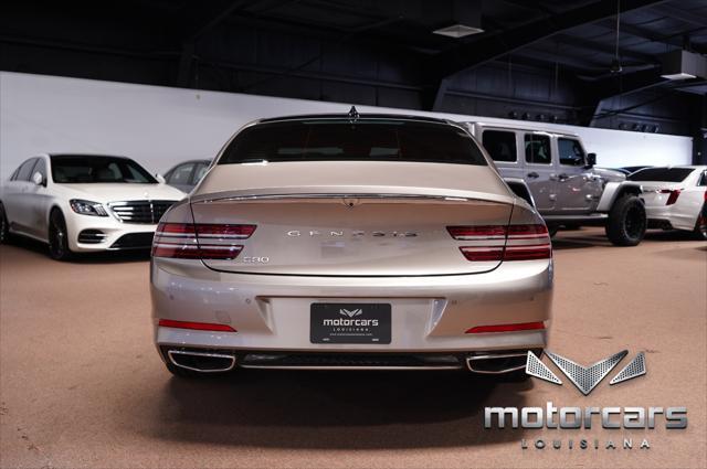 2021 genesis g80 2.5t rwd