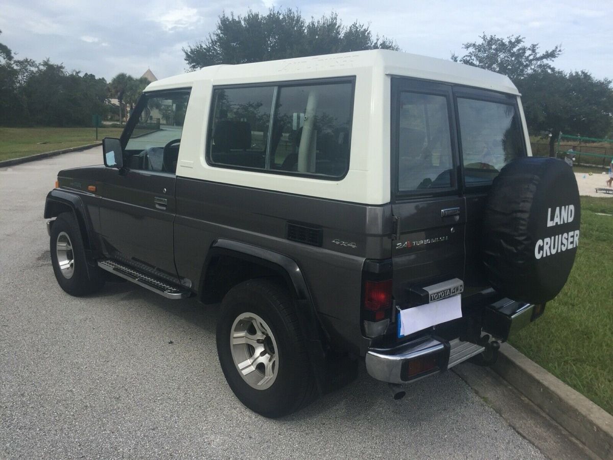 1989 toyota land cruiser lj73 2.4 l turbo diesel 4x4 5 speed
