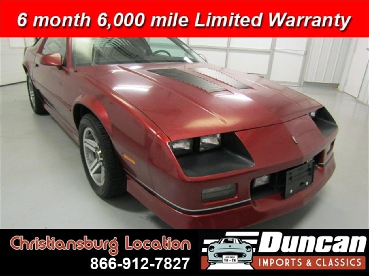 1986 chevrolet camaro