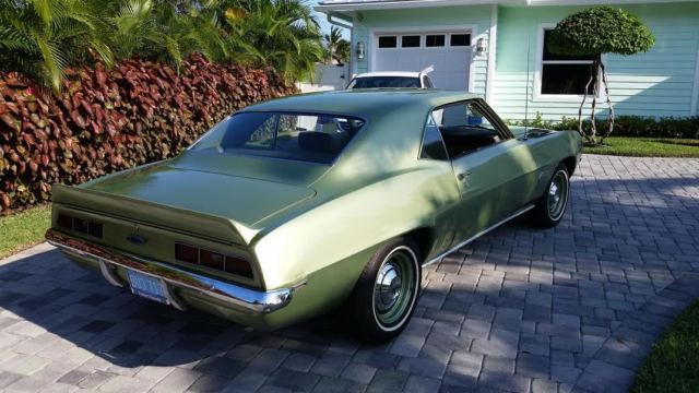 1969 chevrolet camaro matching numbers 30,000 original miles rare color combo