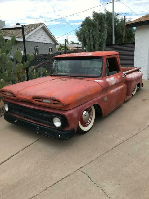 1966 chevy c10 patina bagged short bed truck chevrolet pickup 350 v8 airride 66