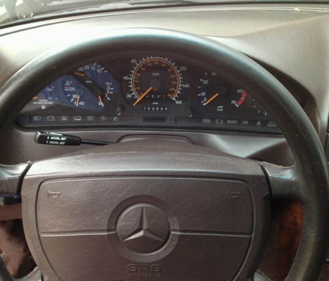 mercedes benz 1991 500 sl roadster convertible