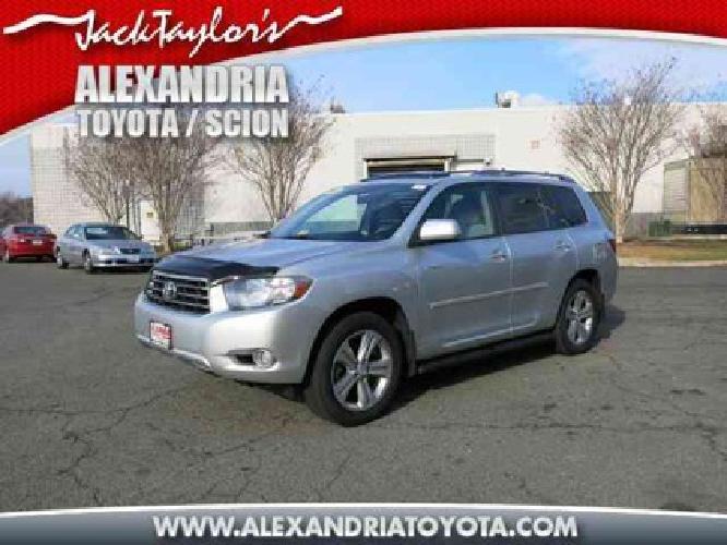 2008 toyota highlander sport in alexandria, va