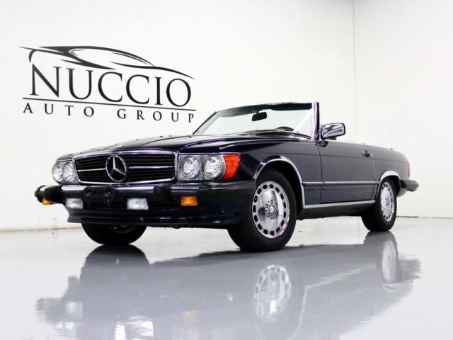 88 560sl - midnight blue / grey - 35k miles! 2 owner! rare color combo! clean!