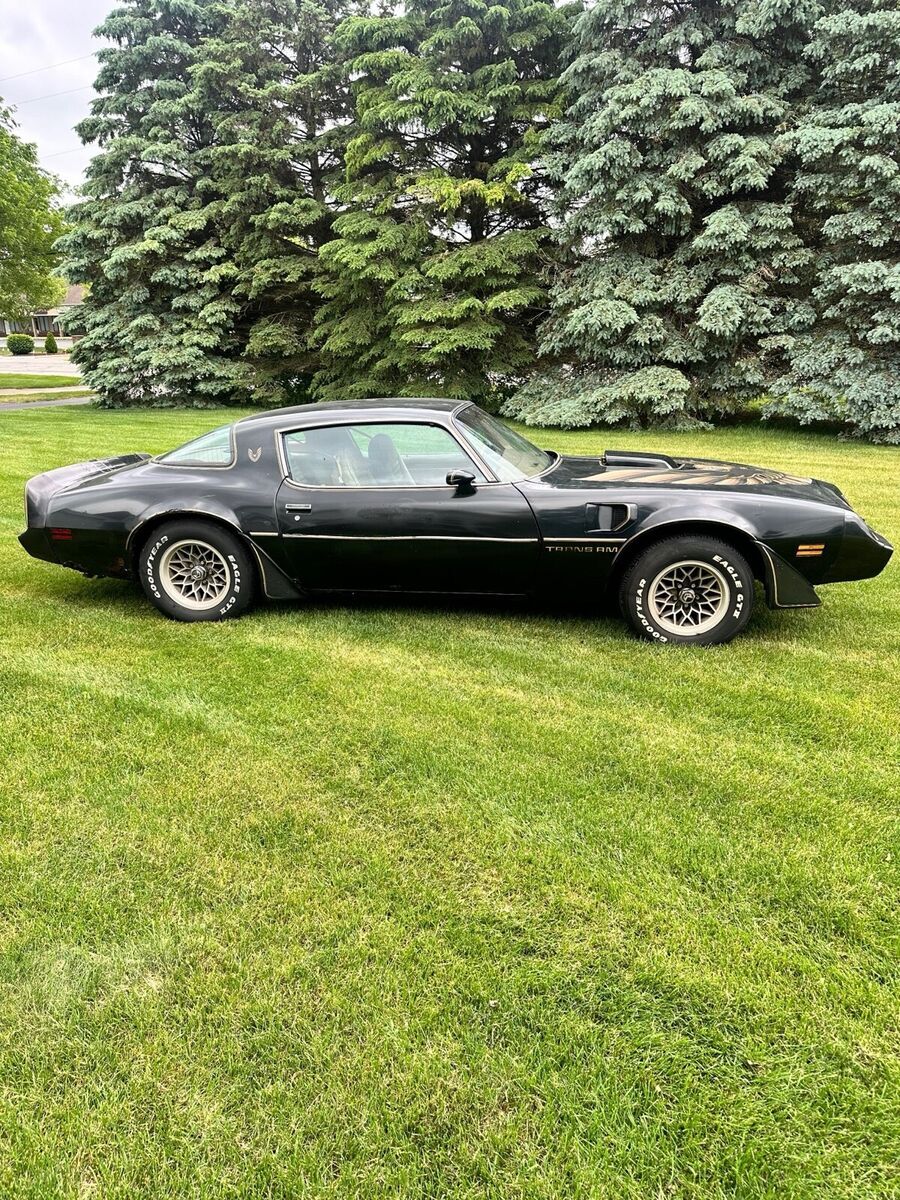 1980 pontiac trans am black ws6