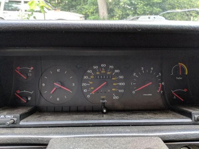 turbo 1986 volvo 740 wagon w cam