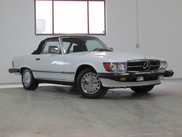 1989 mercedes-benz sl-class sl560 120,748 miles white convertible v8 5.6l automa