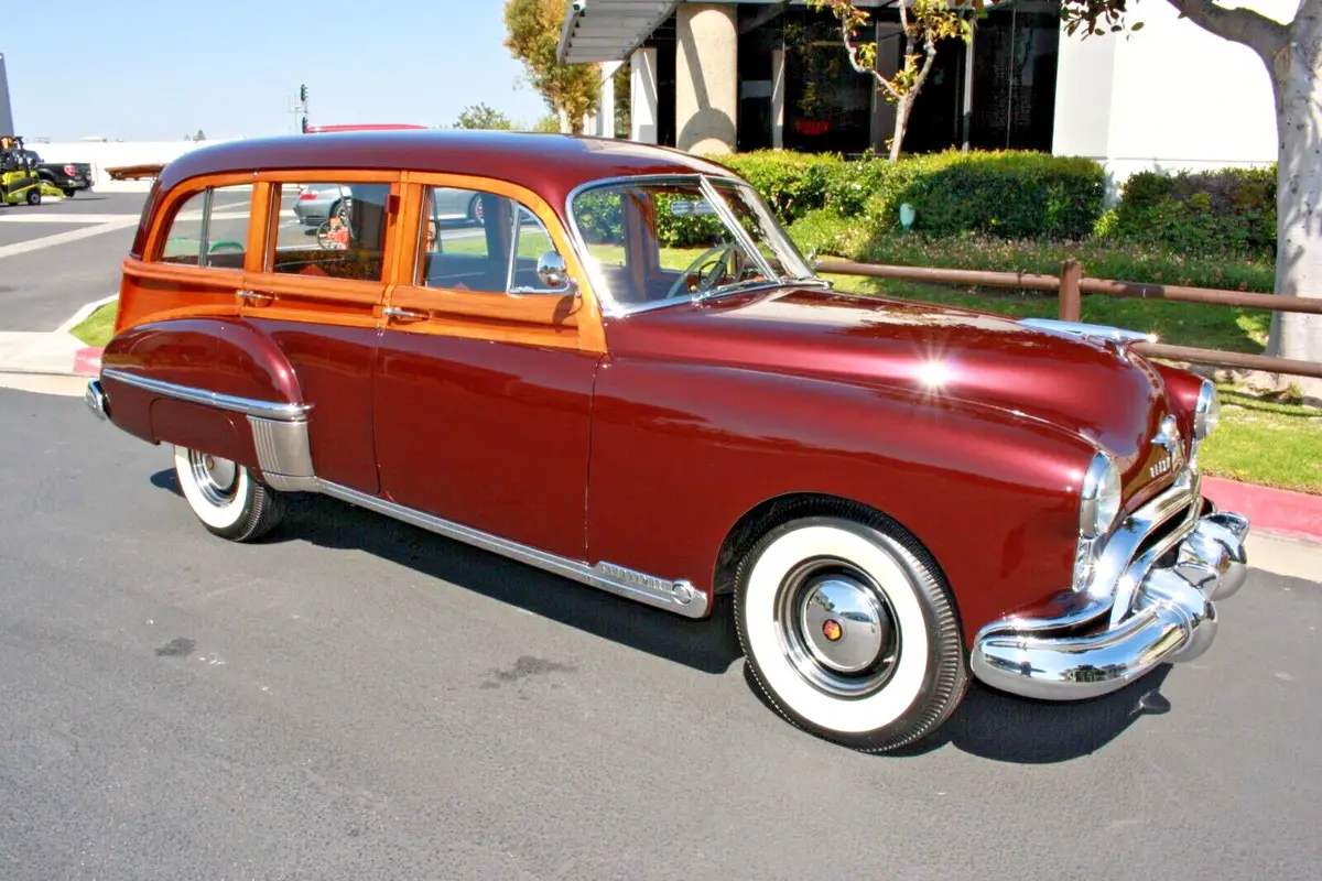1949 oldsmobile futuramic 88 station wagon hydramatic w/ rocket v8 ca car