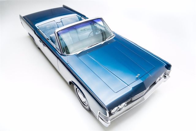 1965 metallic blue, loaded used automatic convertible