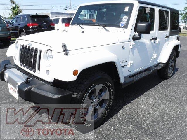used 2016 jeep wrangler 4wd unlimited sahara watertown, ny 13601 for sale in glen park, new york