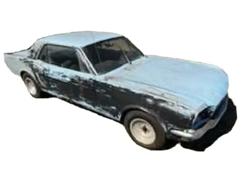 1965 ford mustang coupe inline 6 matching numbers 89,000 original miles