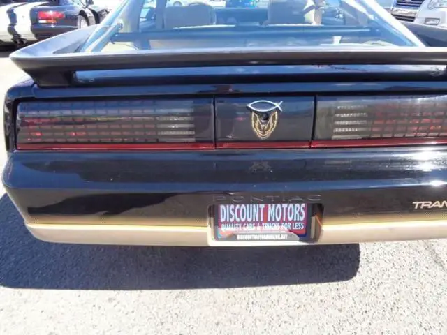 1985 pontiac trans am t/a automatic 5-speed rwd v8 5.0l gasoline