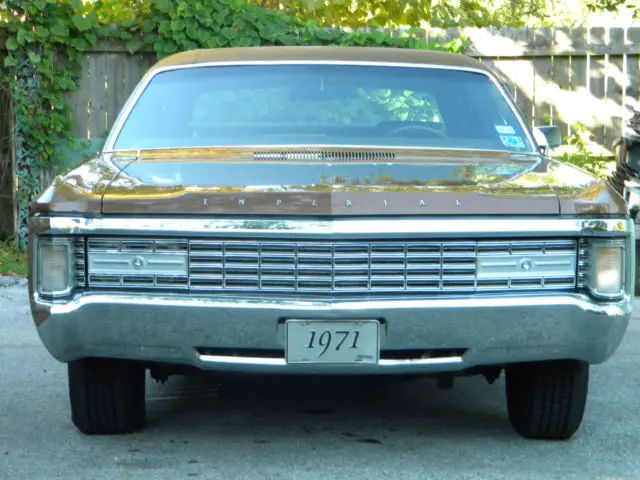 1971 chrysler imperial original leather good condition