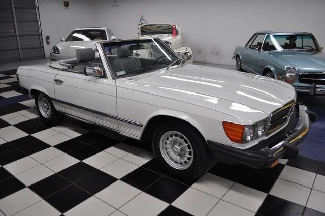 1982 mercedes-benz 380sl 380 sl convertible like 560sl - not pagoda 280sl