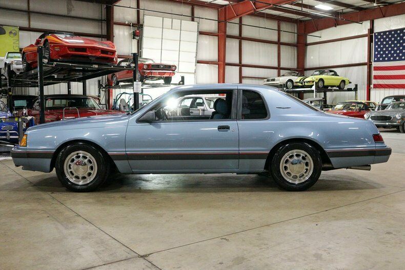 1986 ford thunderbird 87044 miles medium regatta blue coupe 2.3l i4 turbocharge