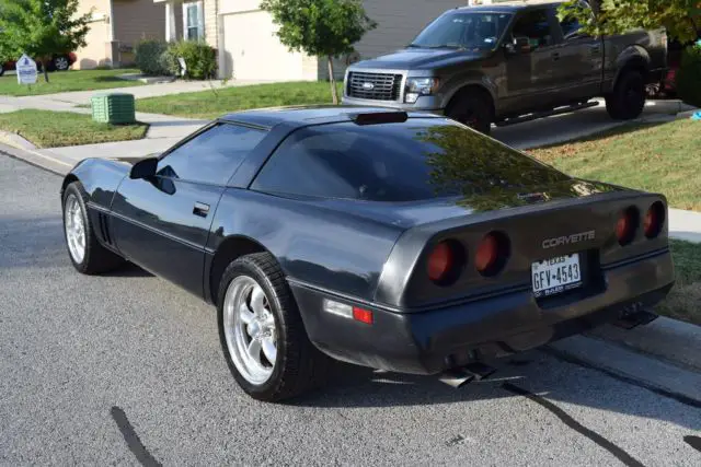 1989 chevrolet corvette targa top black automatic
