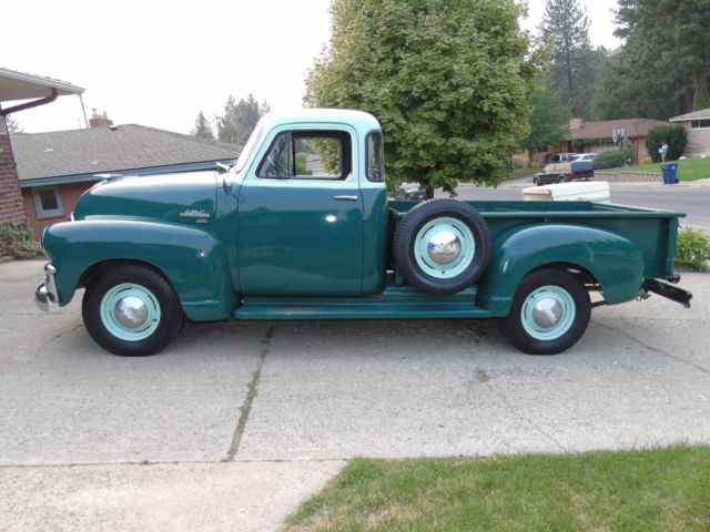 1955 gmc 100 first series five window pick up survivor