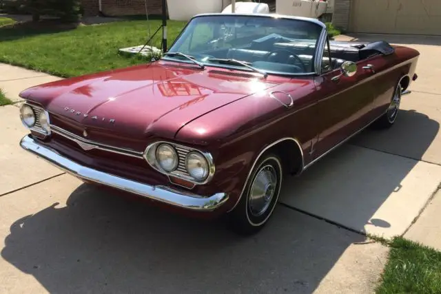 1964 chevrolet corvair monza convertible * low miles * needs attention