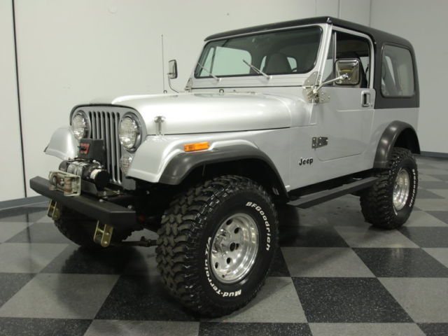 ready 4 anything cj7, 4.2l i4, 4-speed, pwr frnt disc, pwr steer, lifted on 33"