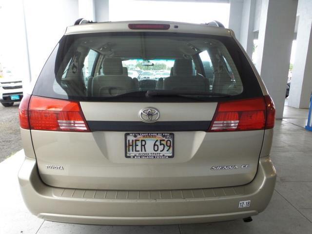 2004 toyota sienna ce 7 passenger ce 7-passenger 4dr mini-van for sale in hilo, hawaii