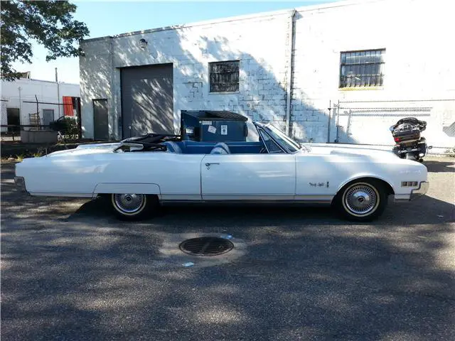 1966 oldsmobile 98 convertible brand new white conv frame off restore