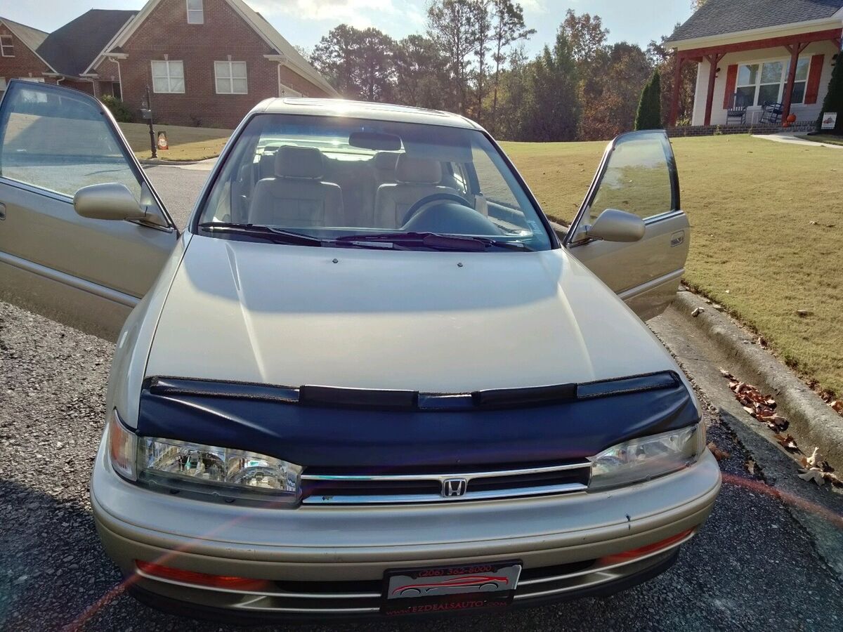 1993 honda accord coupe brown fwd automatic se